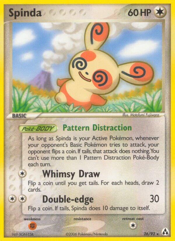 Spinda 26/92 - EX Legend Maker