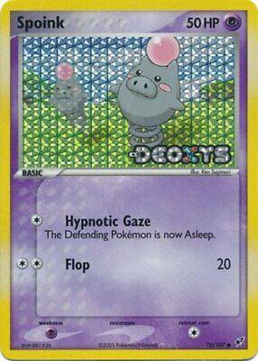 Spoink 76/107 - EX Deoxys