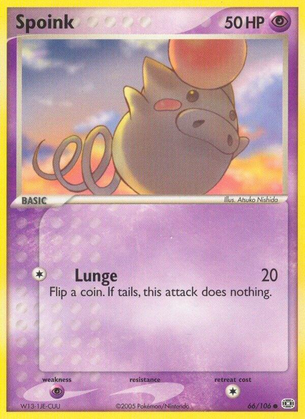 Spoink 66/106 - EX Emerald