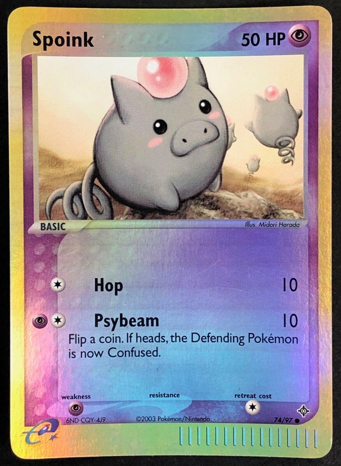 Spoink 74/97 - EX Dragon