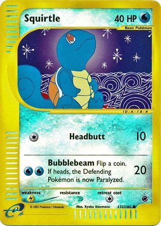 Squirtle 132/165 - Expedition