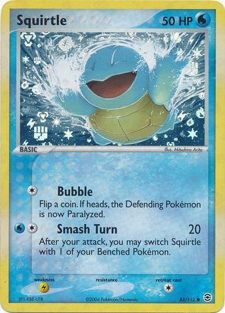 Squirtle 83/112 - EX Fire Red & Leaf Green
