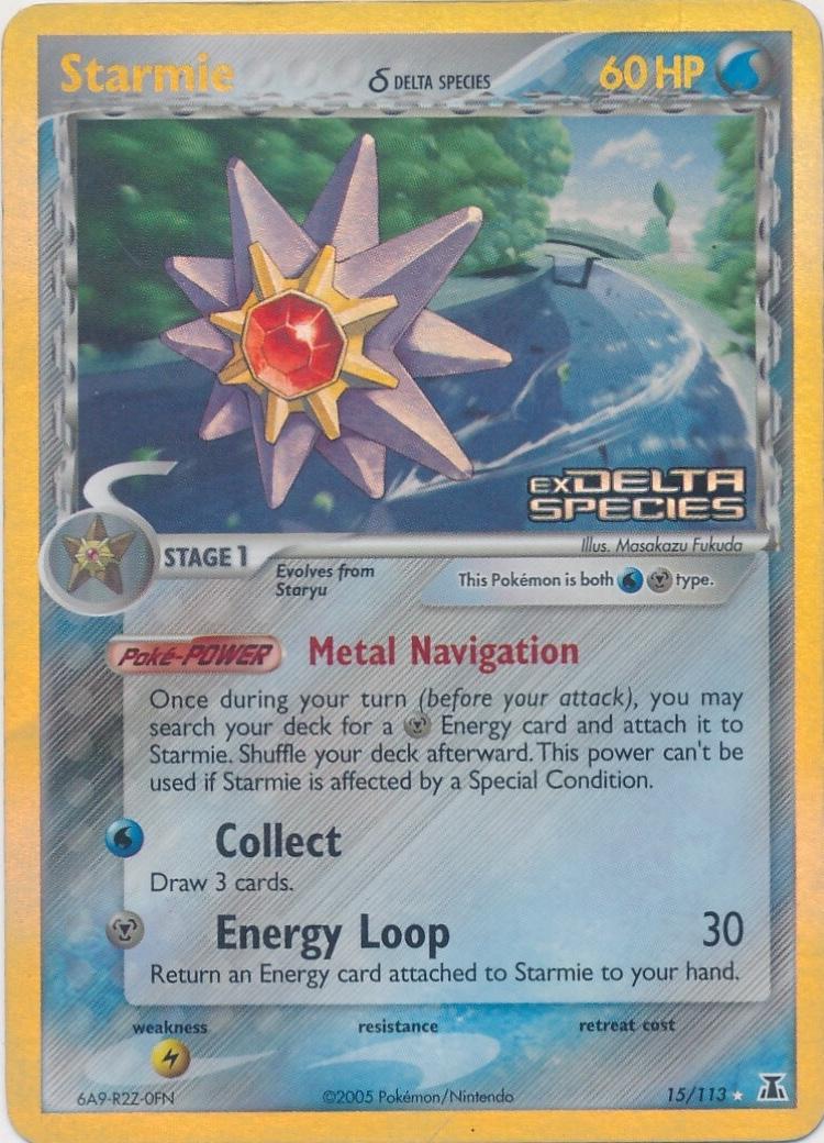 Starmie 15/113 - EX Delta Species