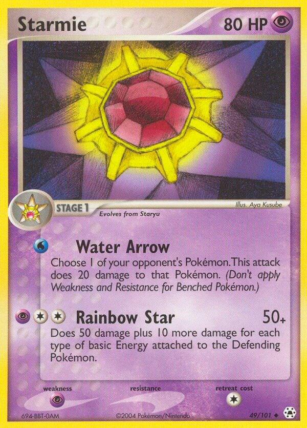 Starmie 49/101 - EX Hidden Legends