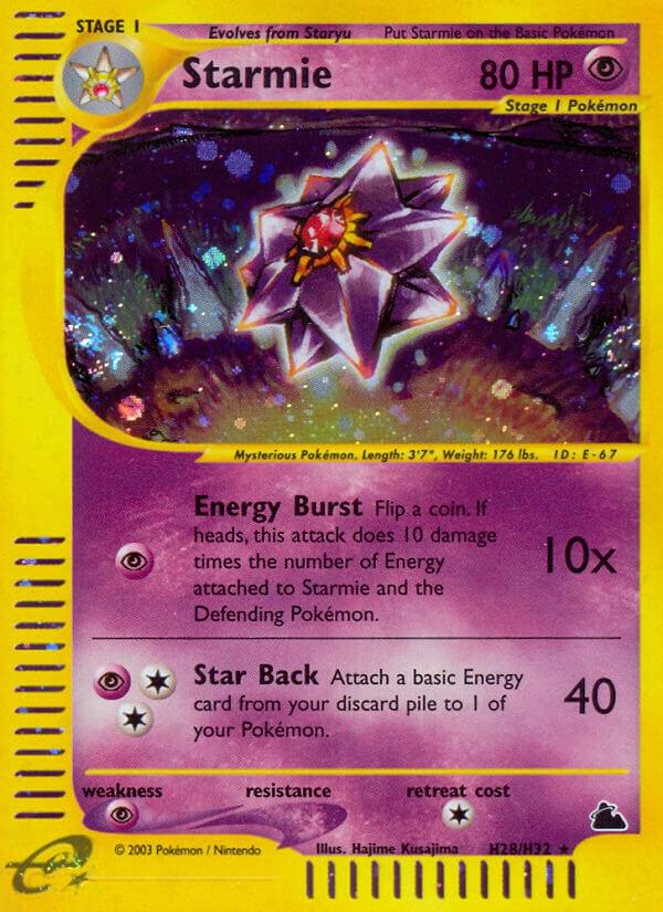 Starmie H28/144 - Skyridge