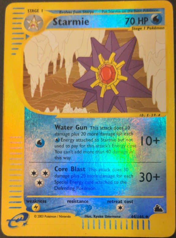 Starmie 44/144 - Skyridge