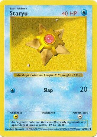 Staryu 65/102 - Base Set