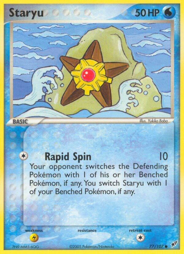 Staryu 77/107 - EX Deoxys