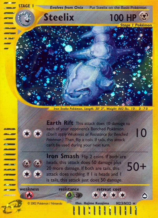 Steelix H23/147 - Aquapolis