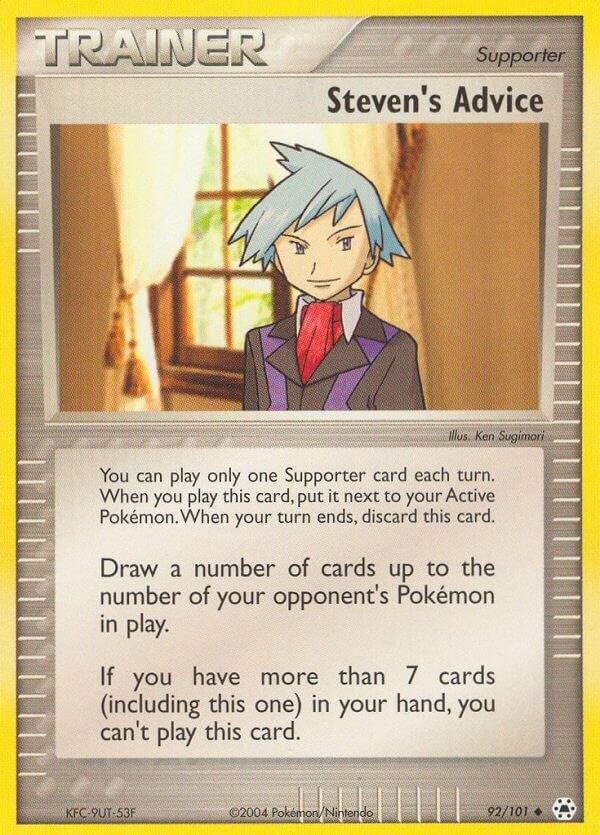 Steven's Advice 92/101 - EX Hidden Legends