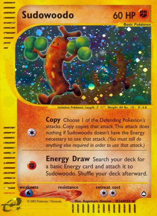 Sudowoodo H24/147 - Aquapolis