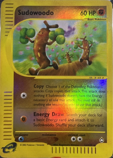 Sudowoodo 36/147 - Aquapolis