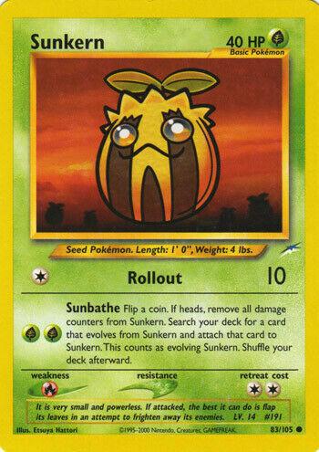 Sunkern 83/105 - Neo Destiny