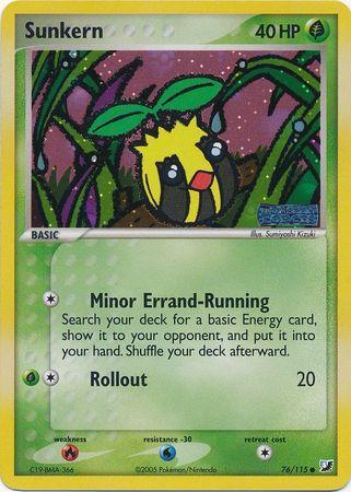 Sunkern 76/115 - EX Unseen Forces