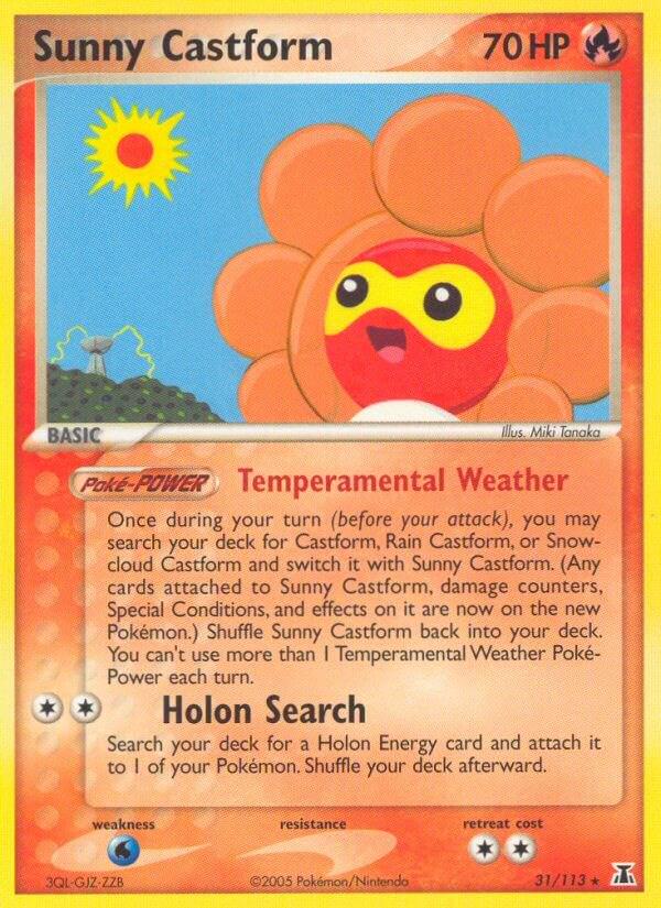Sunny Castform 31/113 - EX Delta Species