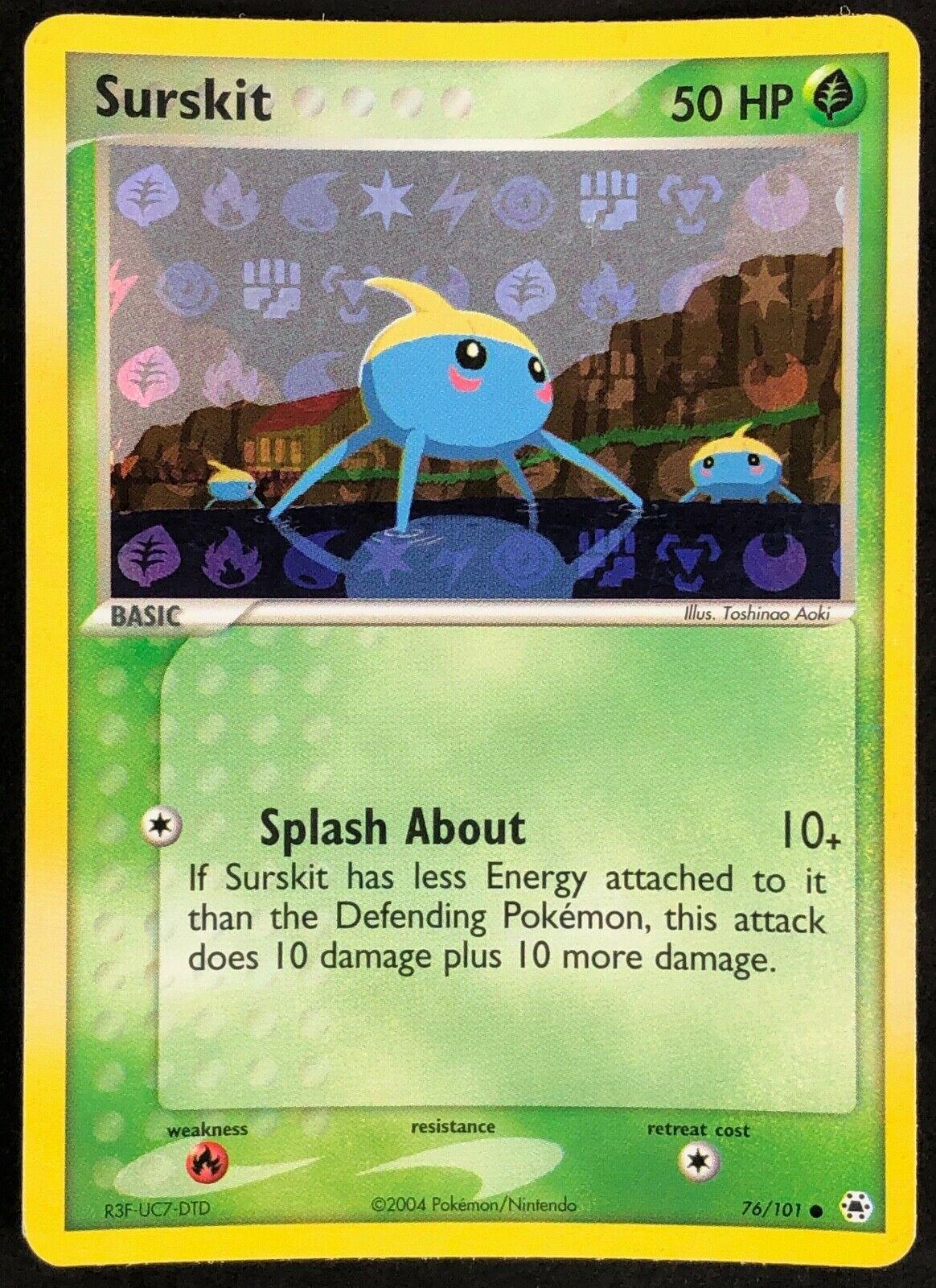 Surskit 76/101 - EX Hidden Legends