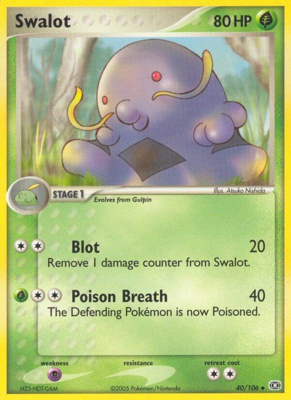 Swalot 40/106 - EX Emerald