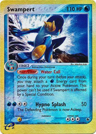 Swampert 13/109 - EX Ruby & Sapphire