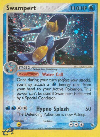 Swampert 13/109 - EX Ruby & Sapphire