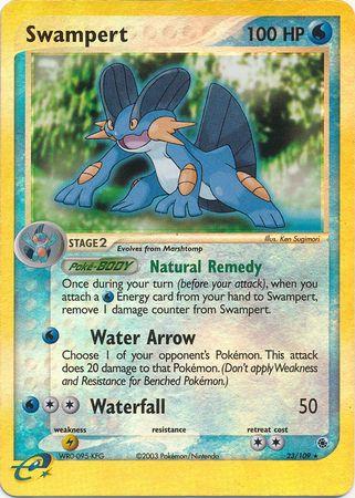 Swampert 23/109 - EX Ruby & Sapphire