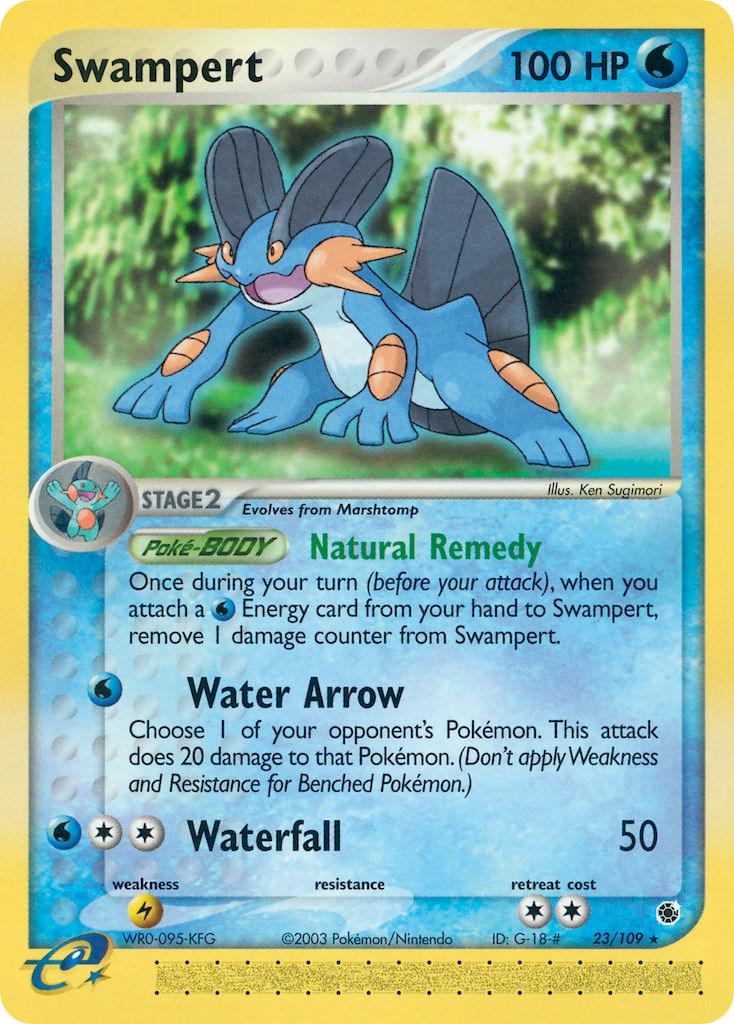 Swampert 23/109 - EX Ruby & Sapphire