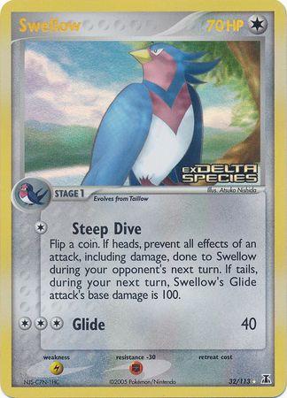 Swellow 32/113 - EX Delta Species