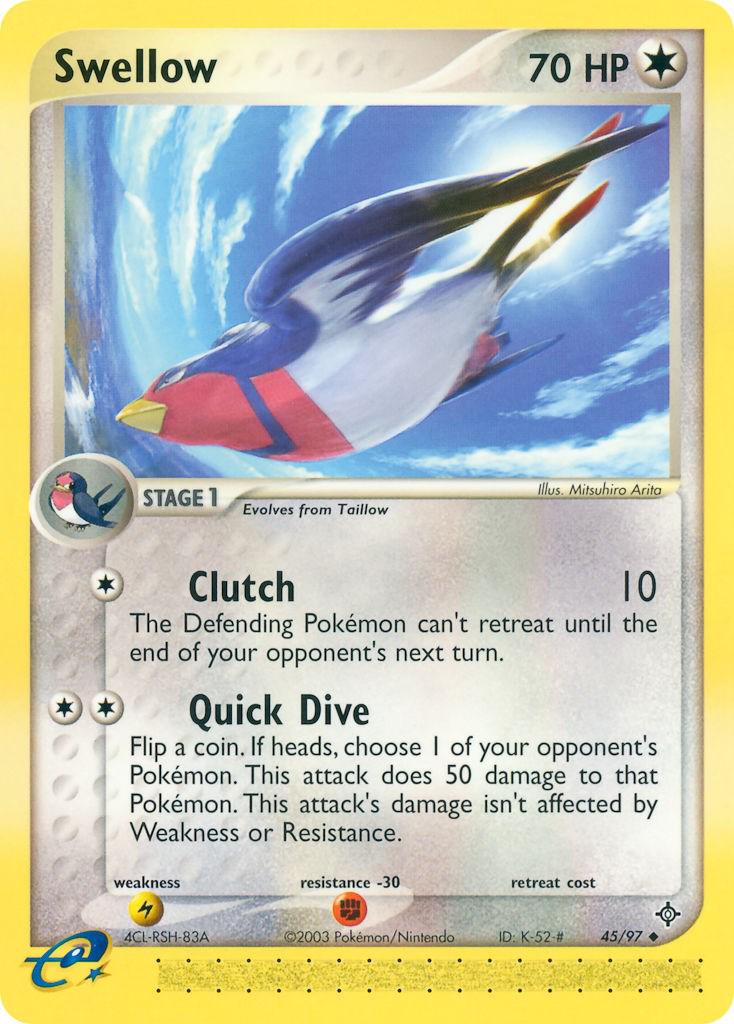 Swellow 45/97 - EX Dragon
