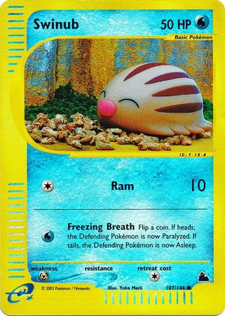 Swinub 107/144 - Skyridge