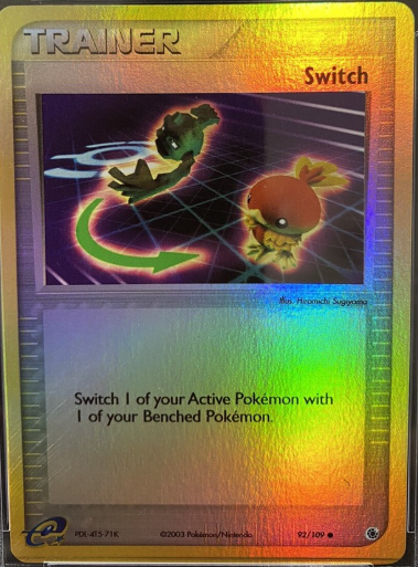 Switch 92/109 - EX Ruby & Sapphire