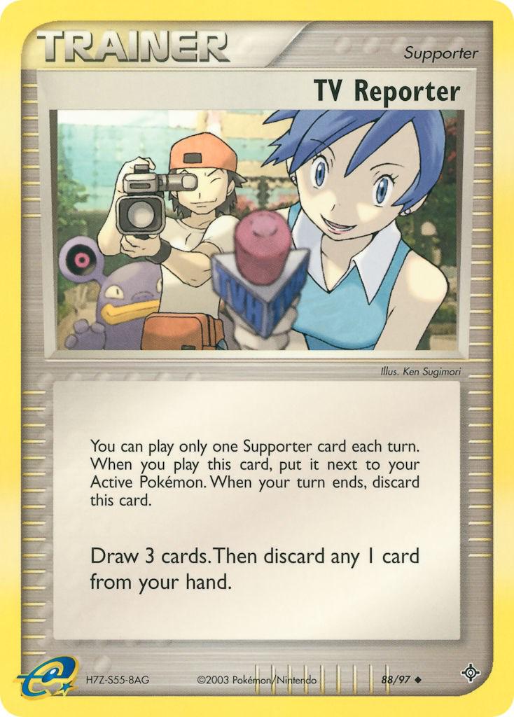 TV Reporter 88/97 - EX Dragon