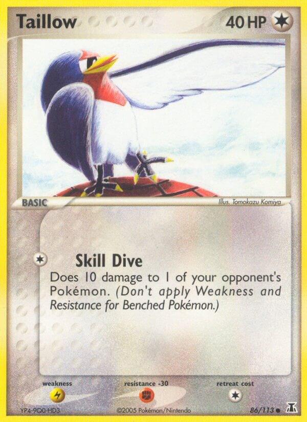 Taillow 86/113 - EX Delta Species