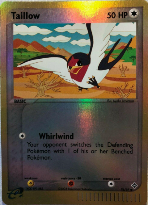 Taillow 76/97 - EX Dragon