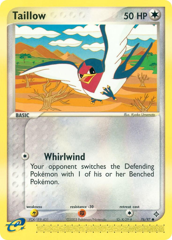 Taillow 76/97 - EX Dragon