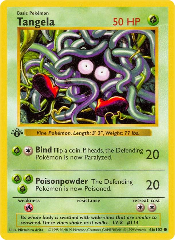 Tangela 66/102 - Base Set