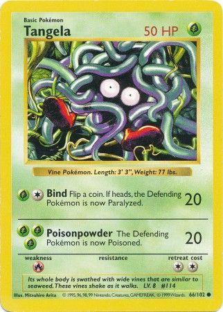 Tangela 66/102 - Base Set