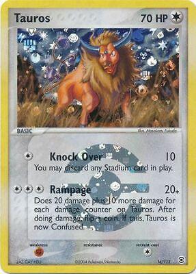 Tauros 16/112 - EX Fire Red & Leaf Green