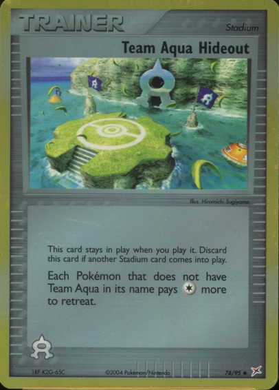 Hideout 78/95 - EX Team Magma vs Team Aqua