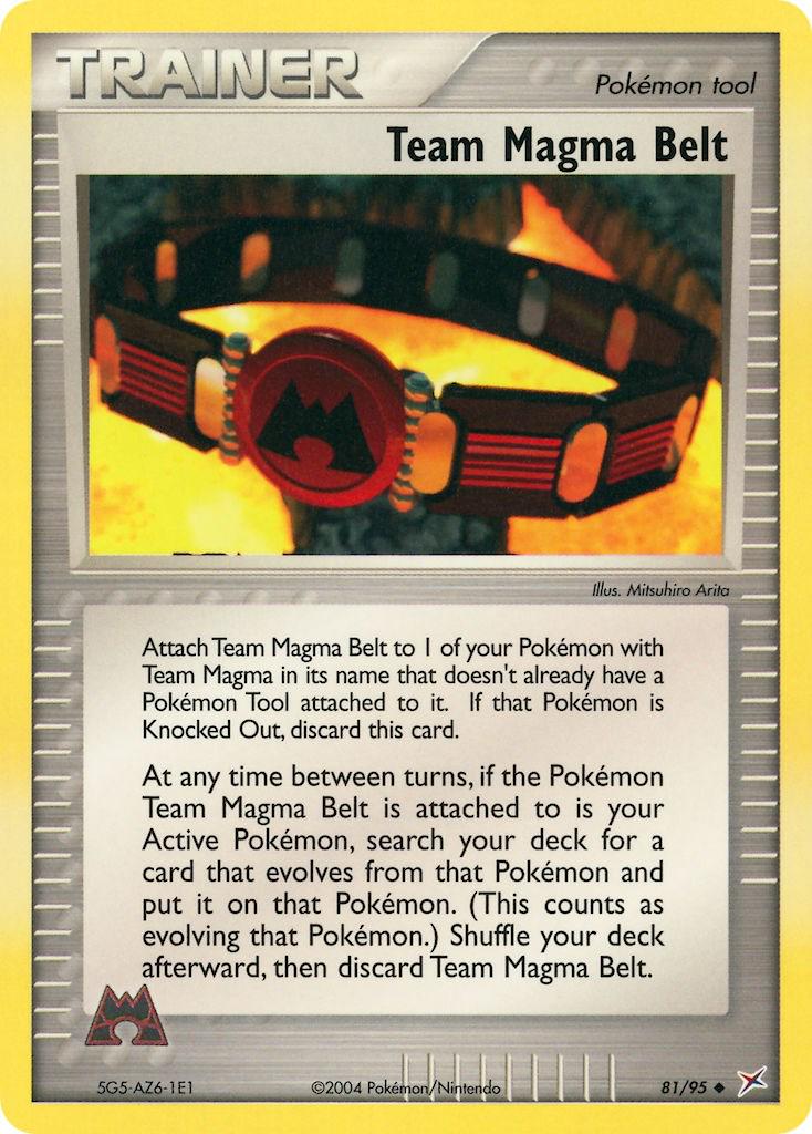Belt 81/95 - EX Team Magma vs Team Aqua
