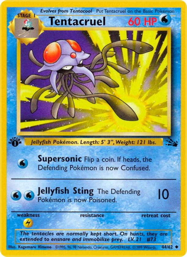 Tentacruel 44/62 - Fossil Set