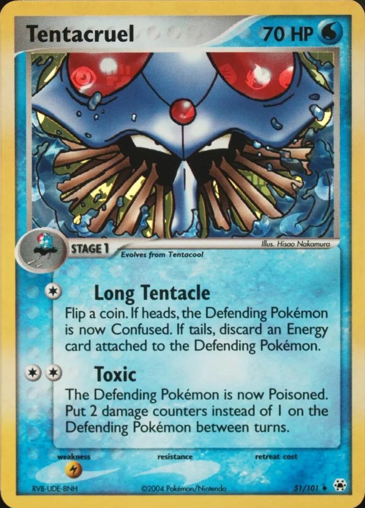 Tentacruel 51/101 - EX Hidden Legends