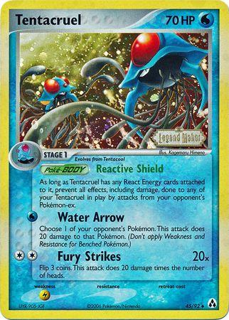 Tentacruel 45/92 - EX Legend Maker