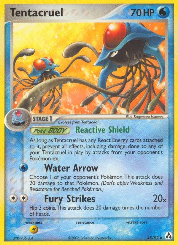 Tentacruel 45/92 - EX Legend Maker