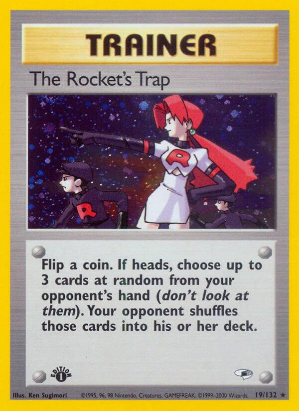 The Rocket's Trap 19/132 - Gym Heroes