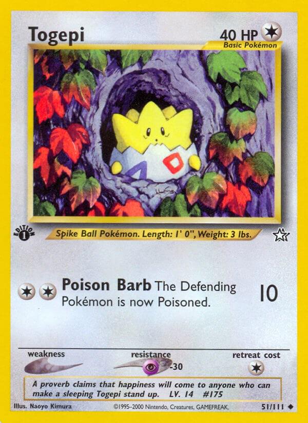 Togepi 51/111 - Neo Genesis