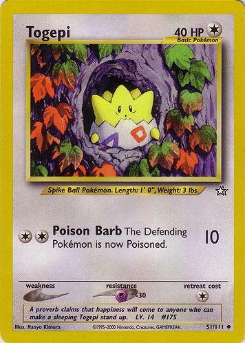 Togepi 51/111 - Neo Genesis
