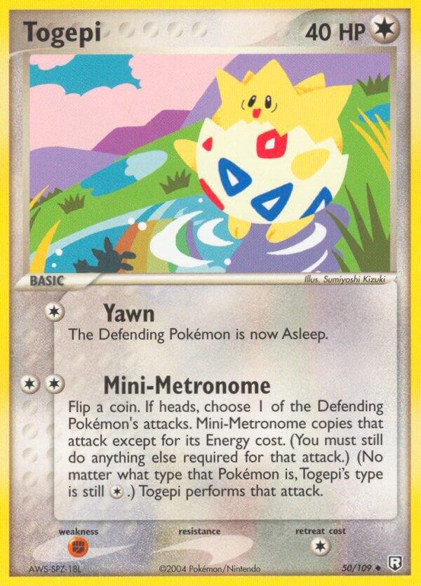 Togepi 50/109 - EX Team Rocket Returns