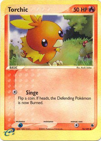 Torchic 74/109 - EX Ruby & Sapphire