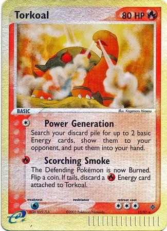 Torkoal 12/97 - EX Dragon
