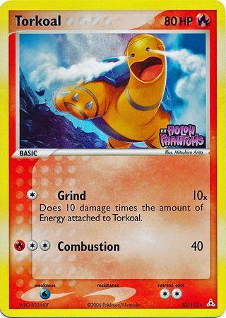 Torkoal 33/110 - EX Holon Phantoms