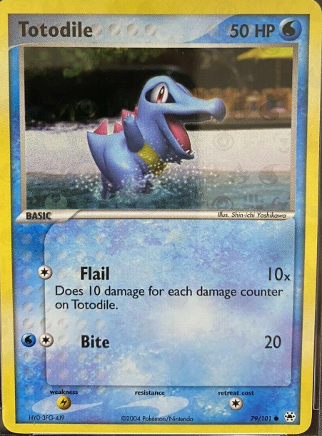 Totodile 79/101 - EX Hidden Legends